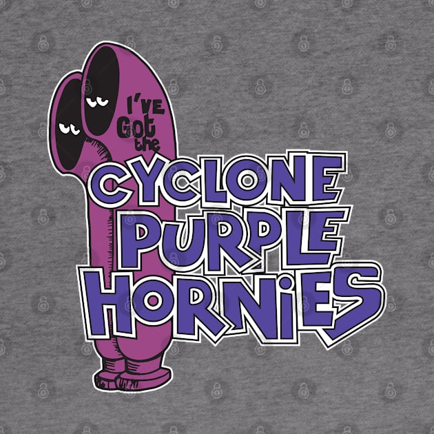 Cyclone Purple Hornies by Chewbaccadoll